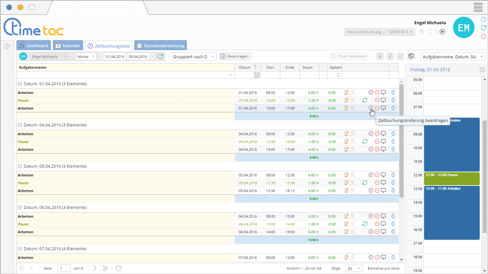 zeitbuchung-bearbeiten