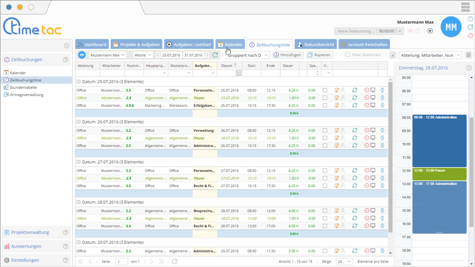 zeitbuchungen-anzeigen