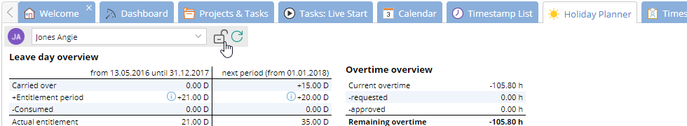 user-selection-holiday-planner