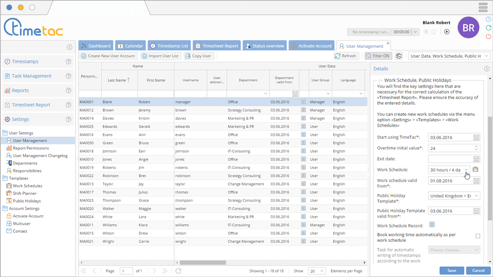 assign-the-working-time-model-for-employees