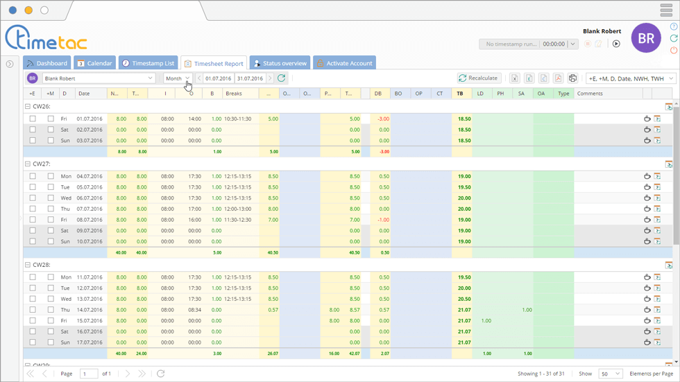 view-the-timesheet-report