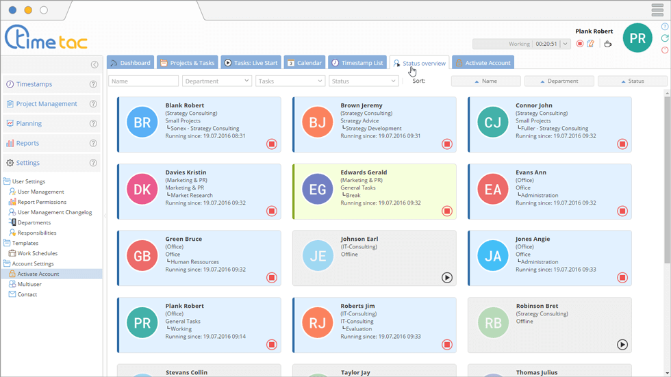 status-overview-screen